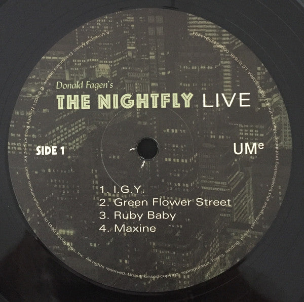 Donald Fagen – Donald Fagen's The Nightfly Live - VINYL LP