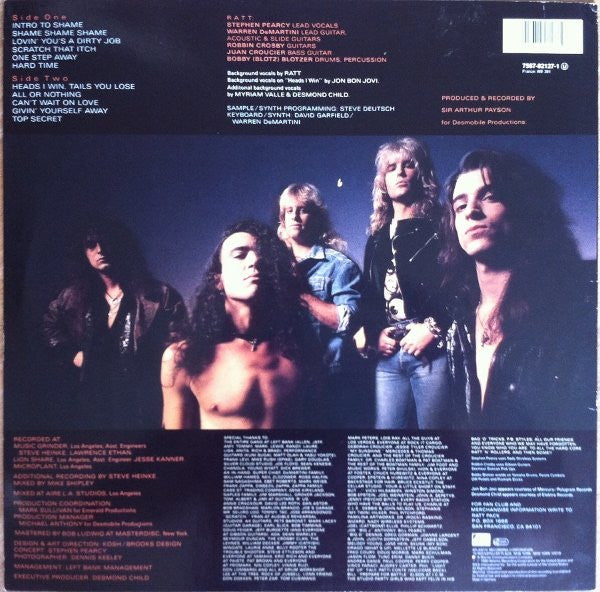 Ratt – Detonator - VINYL LP,  ORIGINAL 1990 ISSUE