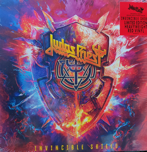 Judas Priest - Invincible Shield Ltd Heavyweight Red Vinyl 2LP