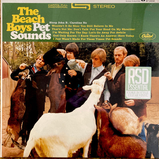 Beach Boys - Pet Sounds Coke Bottle Clear Vinyl RSD