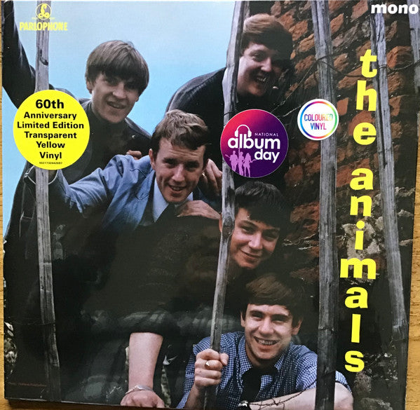 The Animals – The Animals - YELLOW COLOURED VINYL LP - NEW
