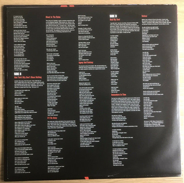 Savatage ‎– Streets - A Rock Opera - VINYL LP