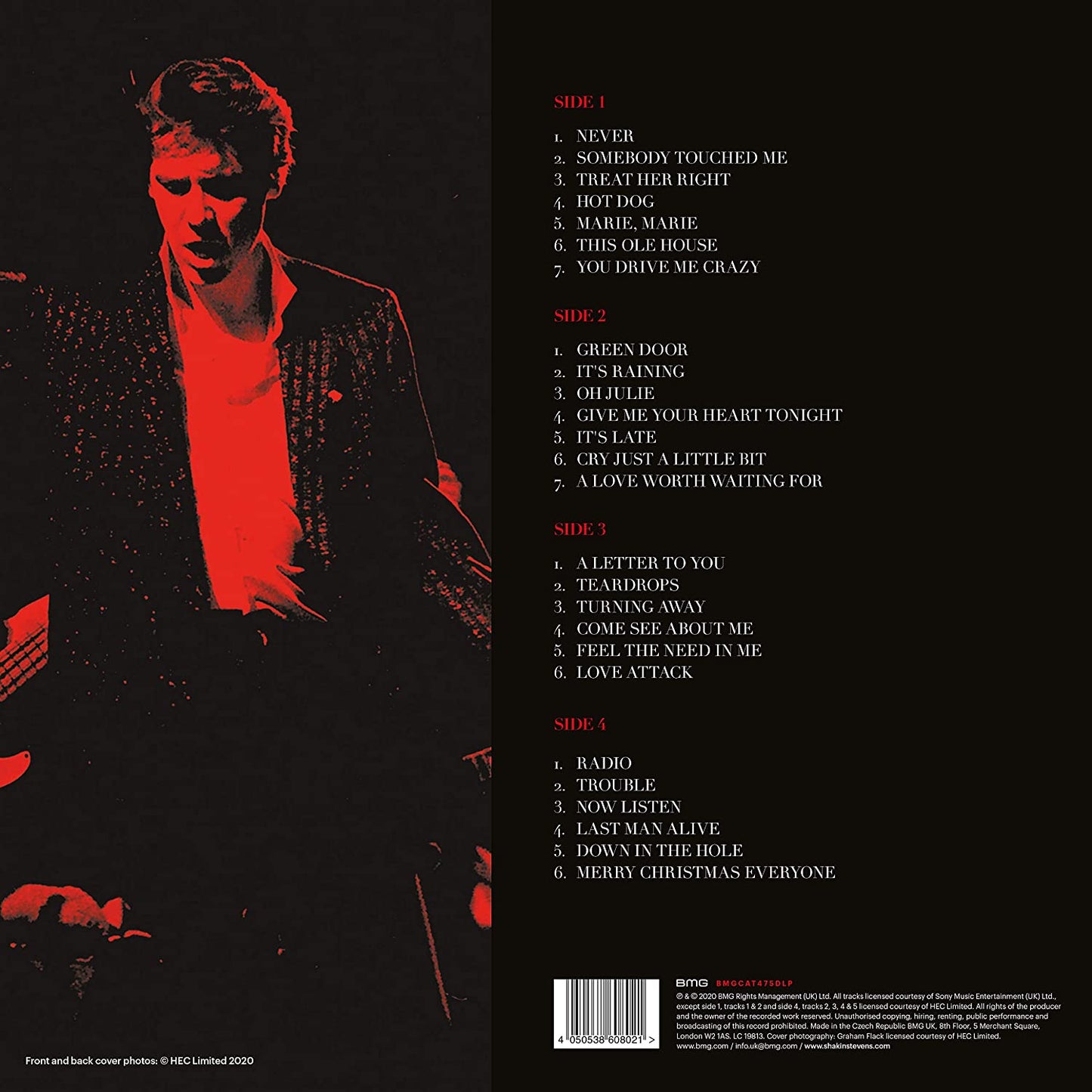 Shakin' Stevens - Singled Out - The Definitive - 2 x VINYL LP SET