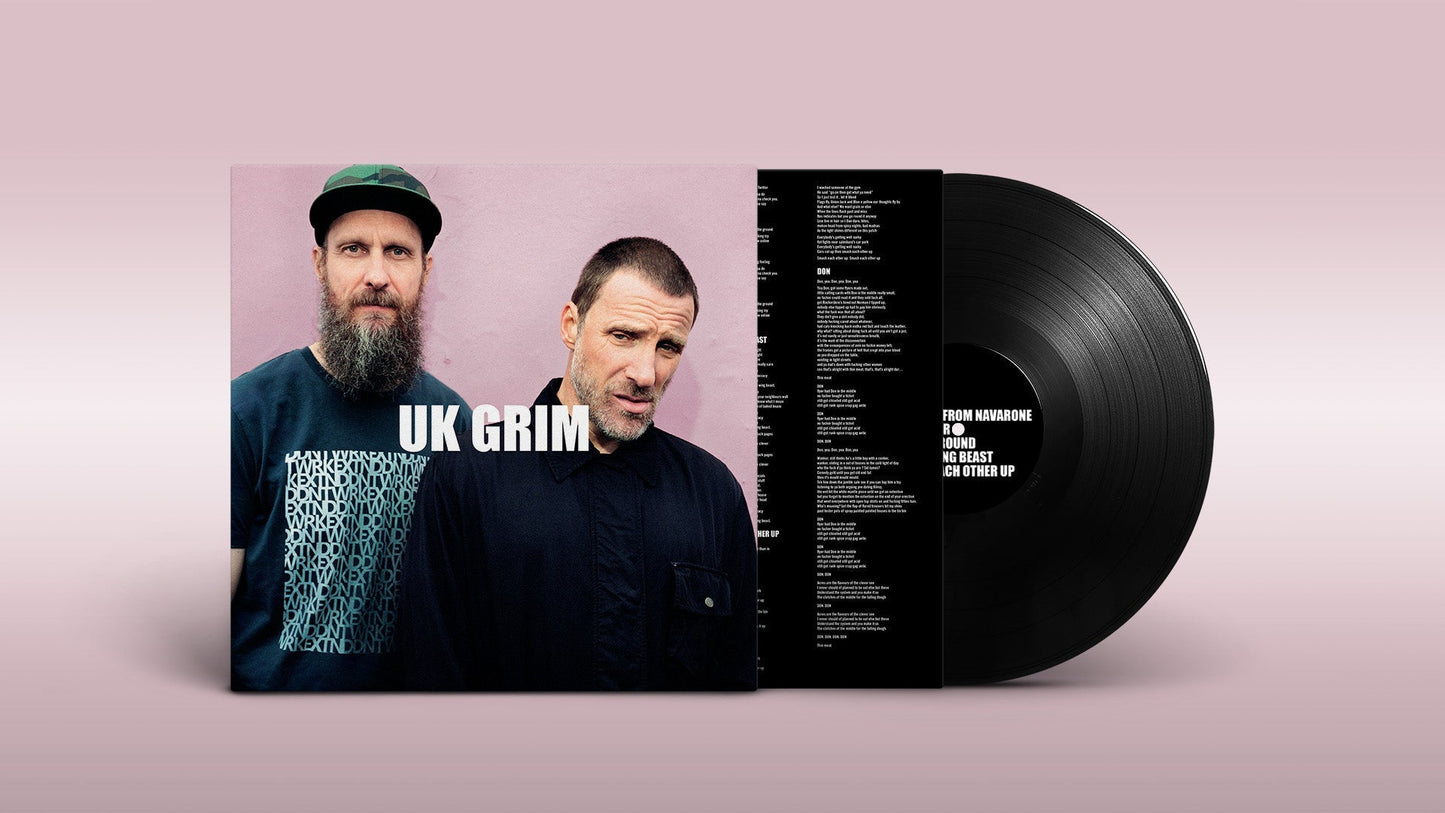 Sleaford Mods UK GRIM Black Vinyl LP