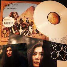 Yoko Ono & Plastic Ono Band ‎– Feeling The Space - WHITE COLOURED VINYL LP