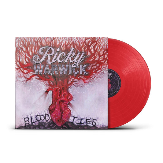 Ricky Warwick Blood Ties Vinyl LP Blood Red Colour 2025