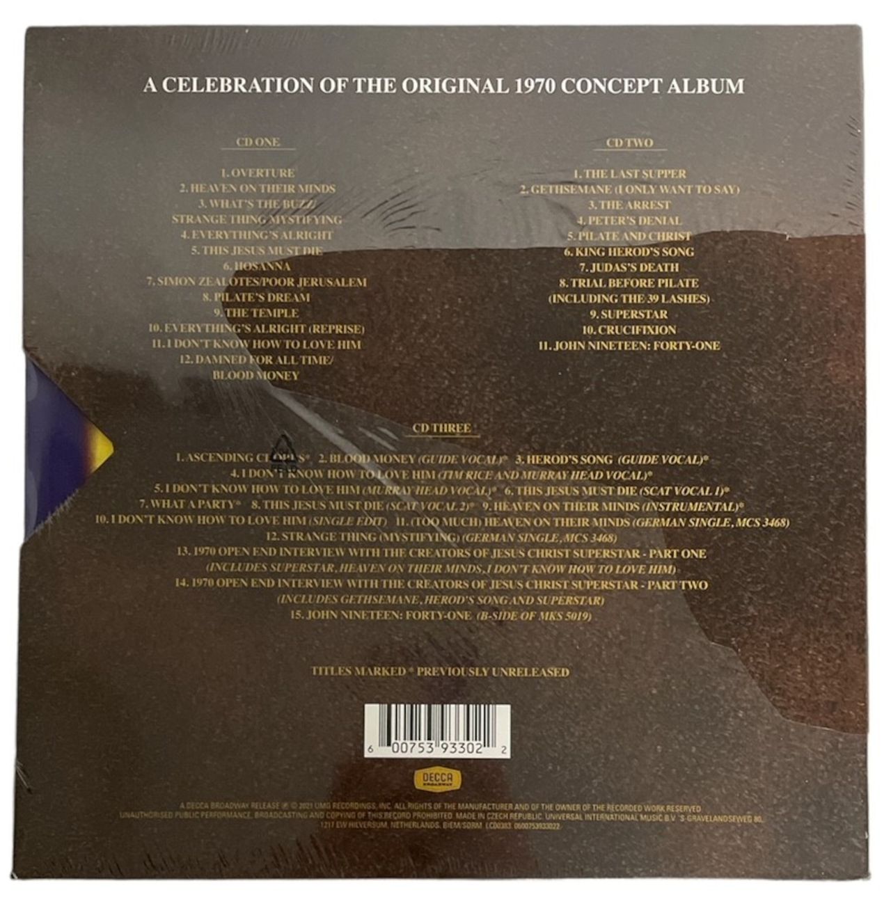 Andrew Lloyd Webber & Tim Rice Jesus Christ Superstar - Deluxe Edition - Sealed UK Box set