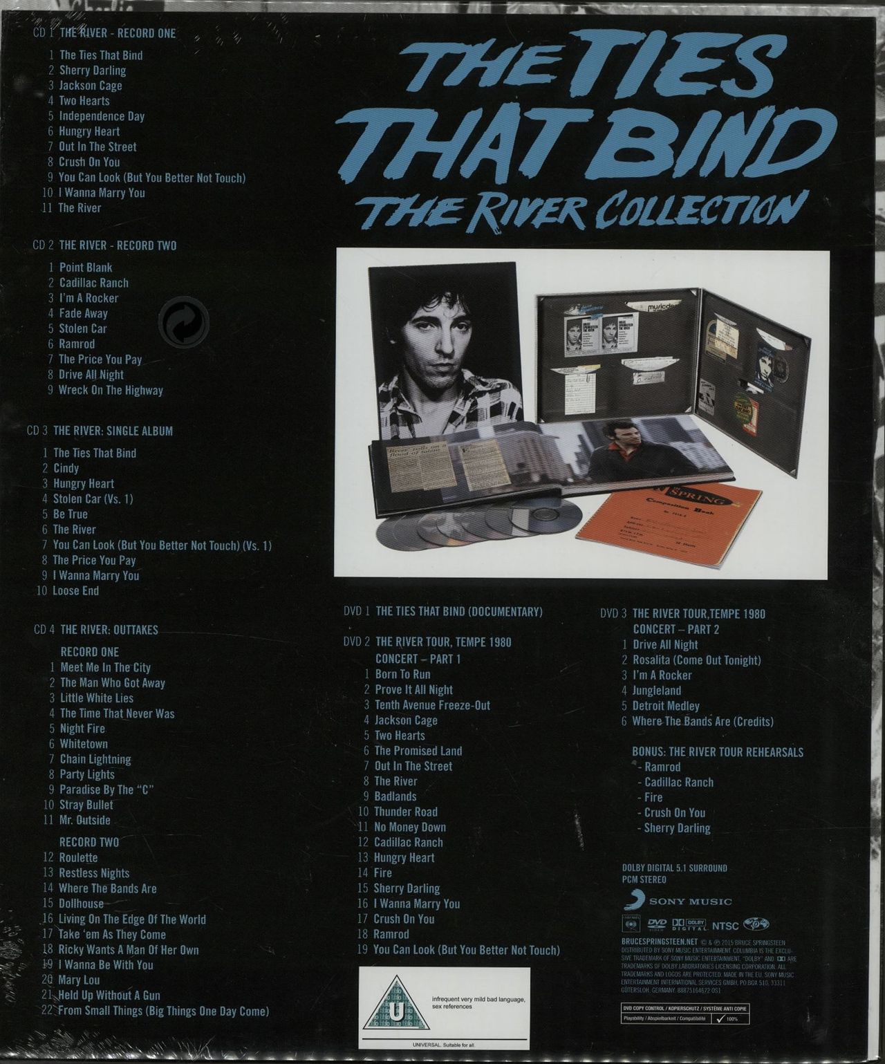 Bruce Springsteen The Ties That Bind: The River Collection + DVD - Sealed UK Box set