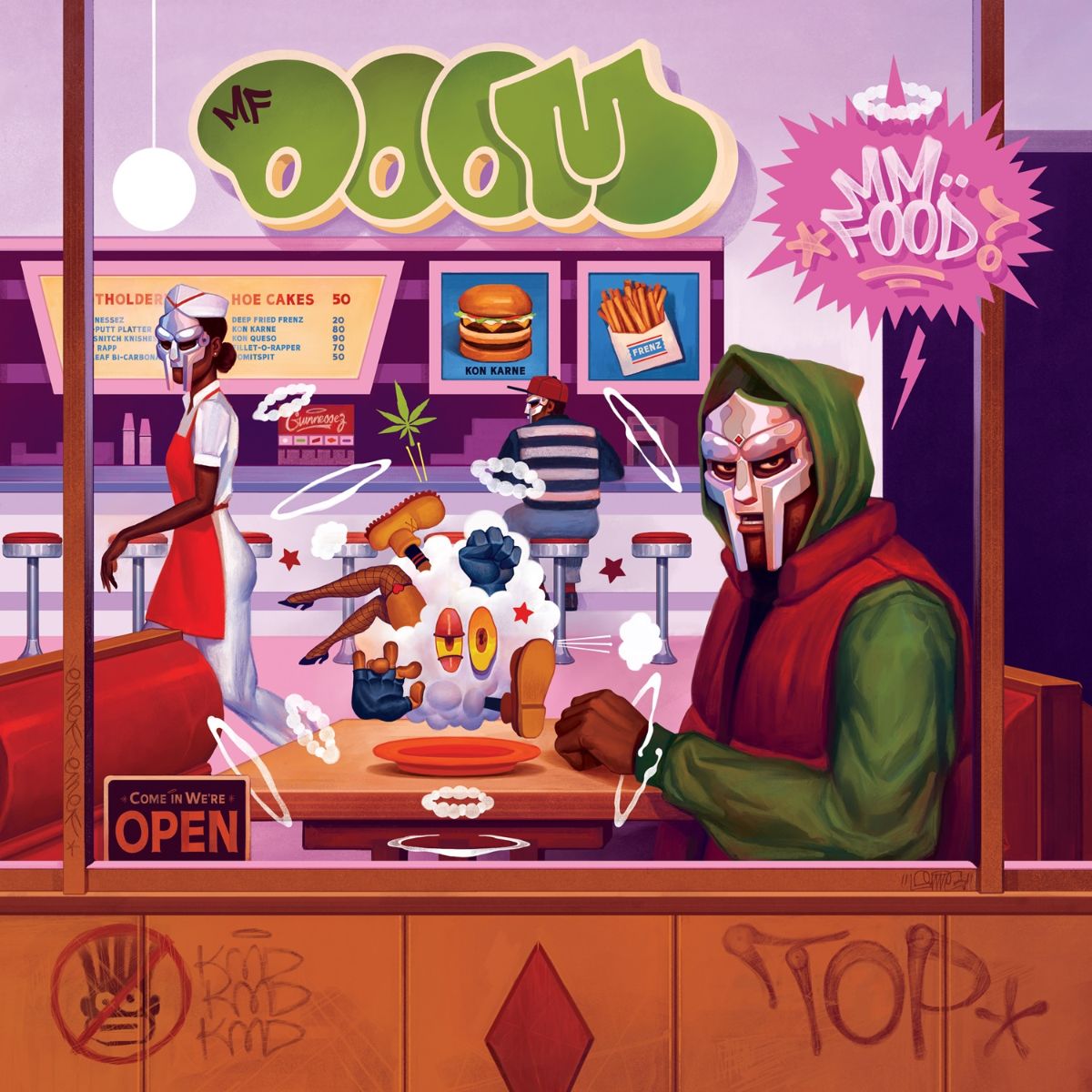 MF DOOM - MM.. FOOD Vinyl Sweetart Coloured 2LP