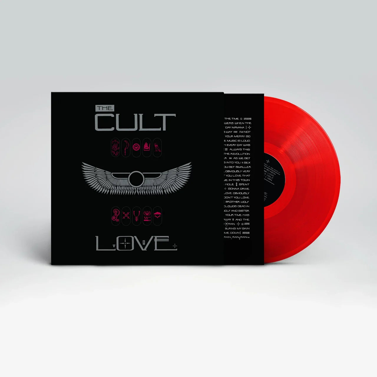 The Cult – Love - RED COLOURED VINYL LP - NEW