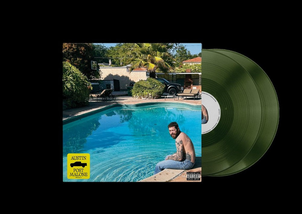 Post Malone Austin Vinyl LP Forest Green Colour 2023