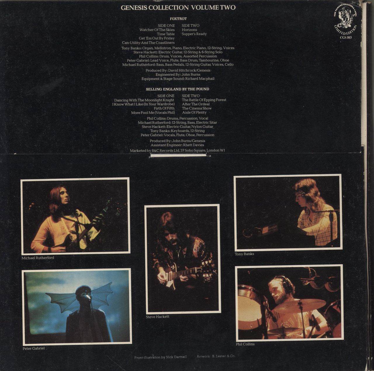 Genesis Genesis Collection Volume Two + Poster - EX UK Box set