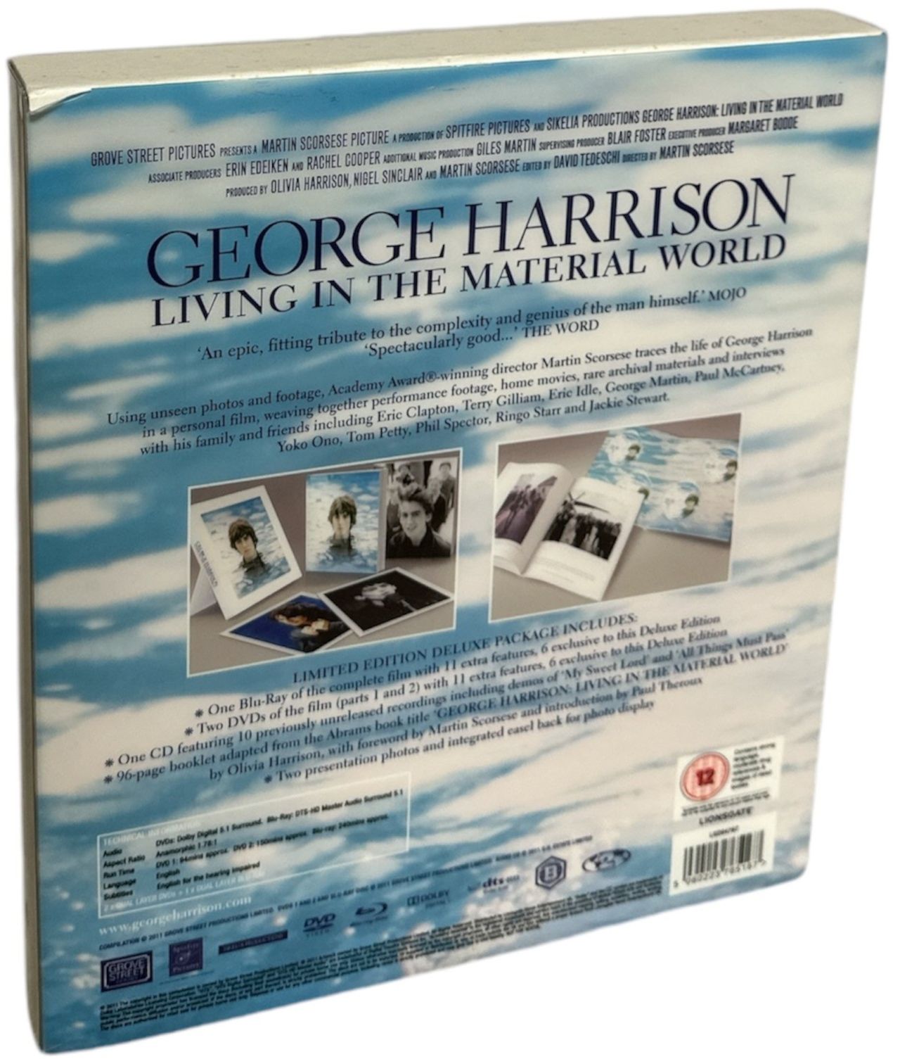 George Harrison Living In The Material World - Deluxe Edition - EX UK Box set