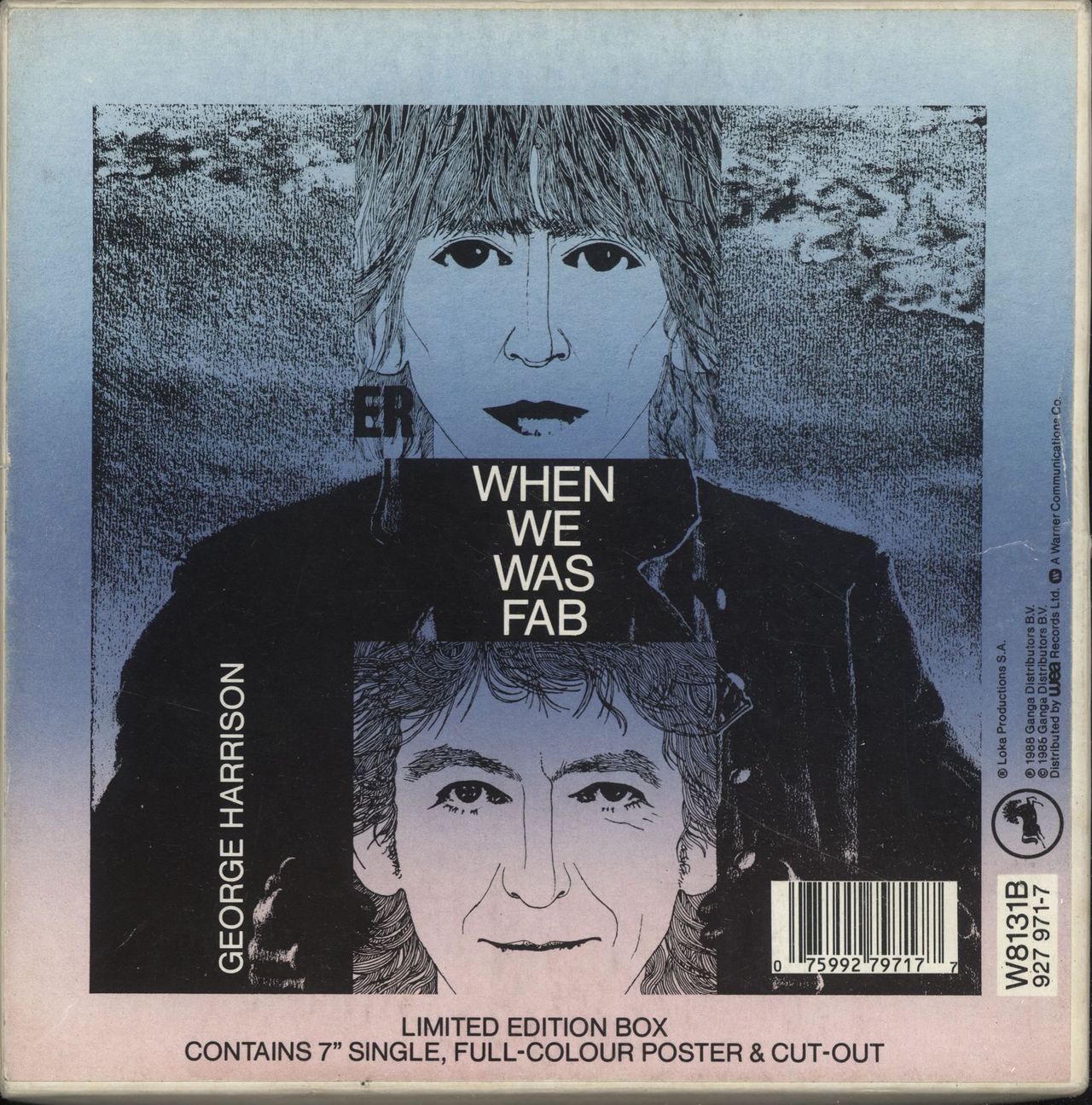 George Harrison When We Was Fab - Box - EX UK 7" box set
