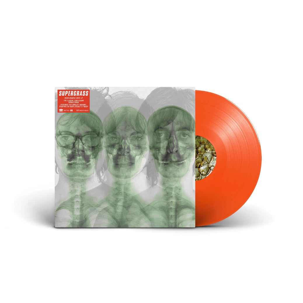 Supergrass - Supergrass Re-mastered Neon Orange Vinyl LP