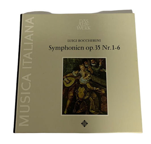 Luigi Boccherini Six Symphonies Op.35 Nr. 1-6 German Box set