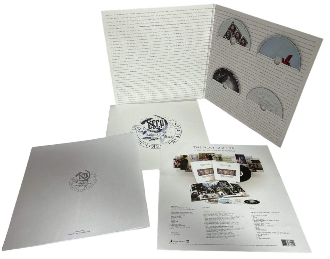 Manic Street Preachers The Holy Bible 20 - EX UK Box set