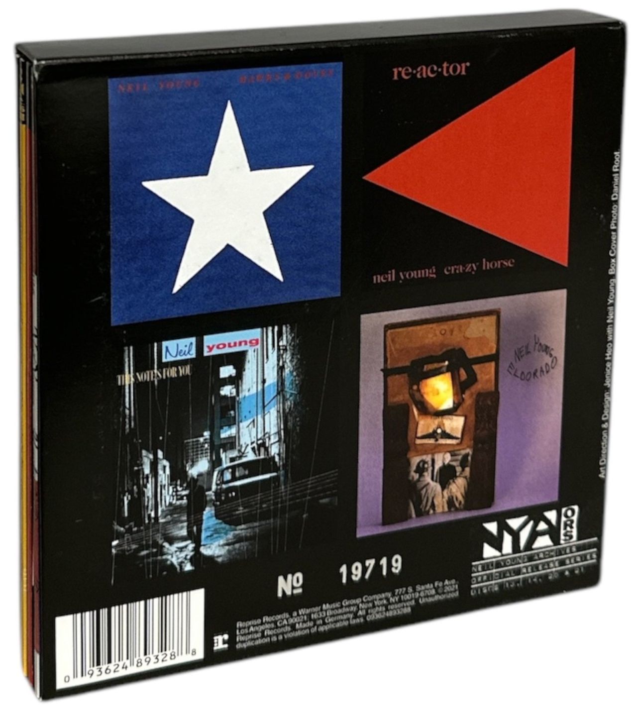 Neil Young Official Release Series Disc 13, 14, 20 & 21 German Box set