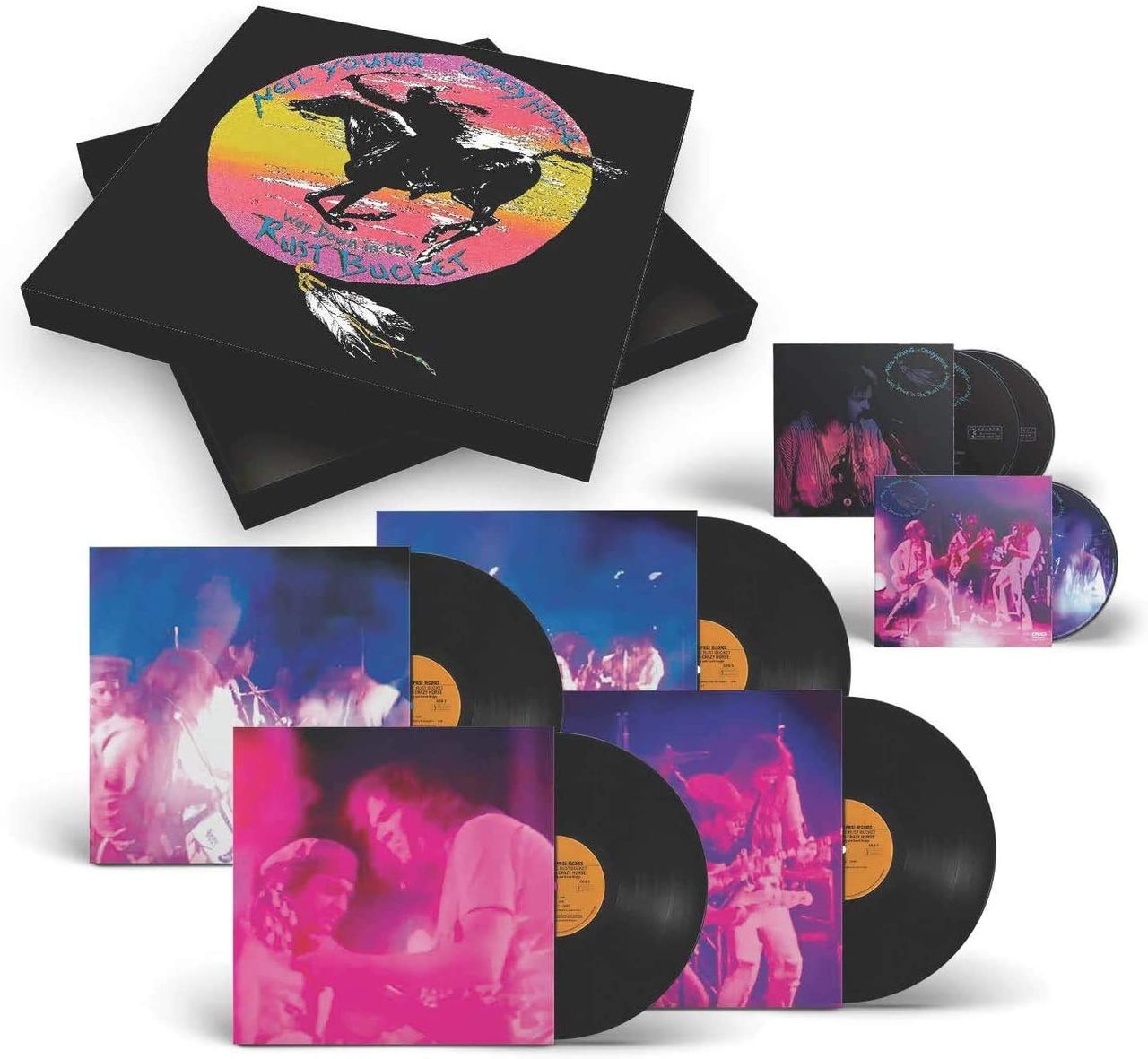 Neil Young Way Down In The Rust Bucket - Deluxe Edition UK Box set