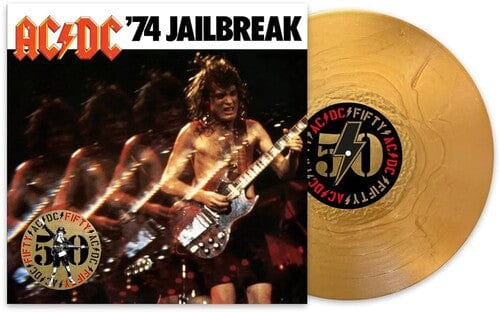 AC/DC - '74 Jailbreak LP NEW GOLD VINYL