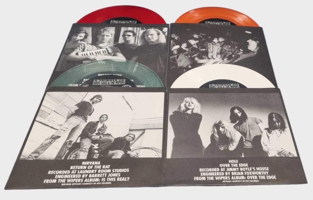Nirvana (US) Eight Songs For Greg Sage & The Wipers US 7" box set