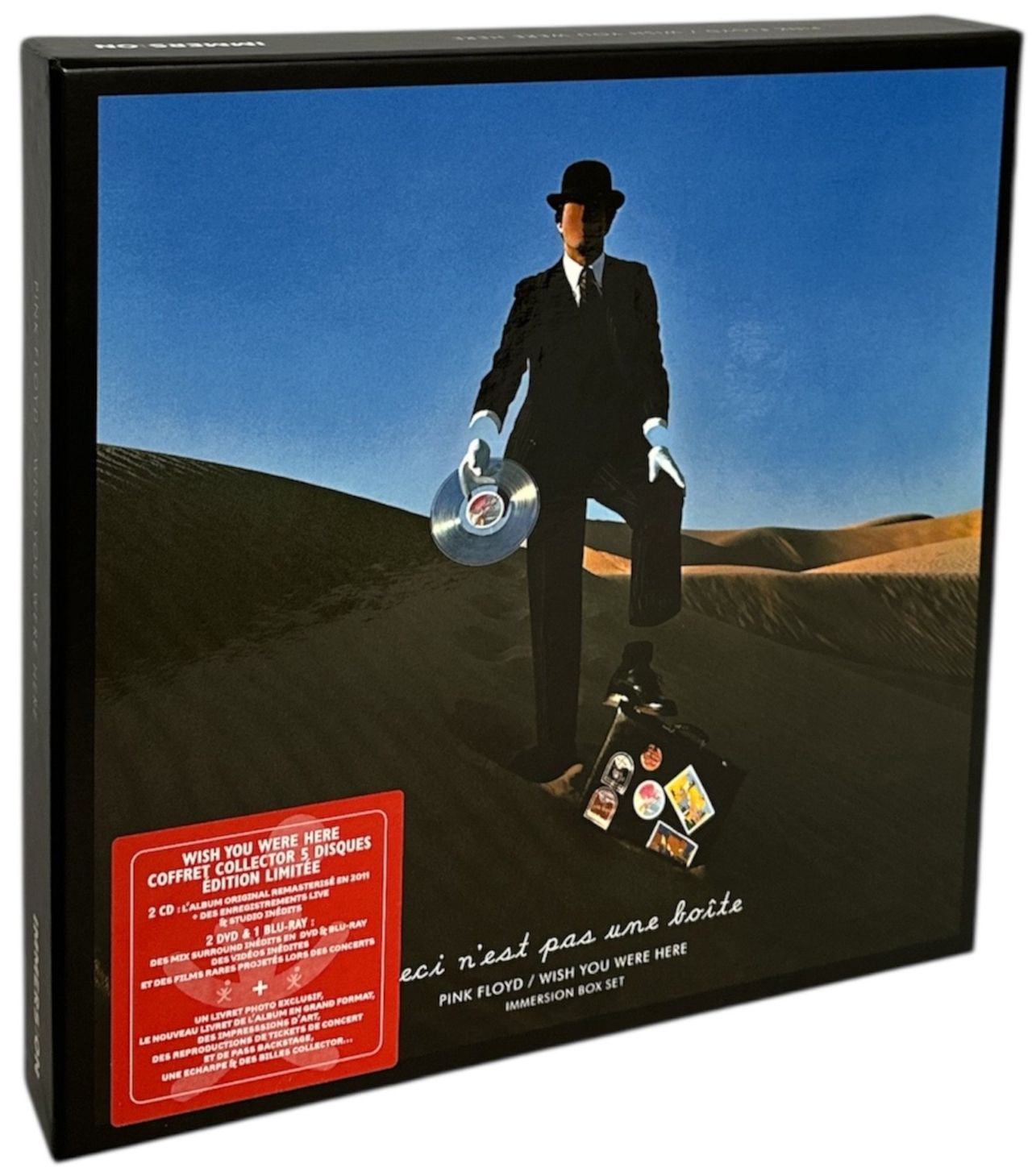 Pink Floyd Wish You Were Here - Immersion Box - French Hype-Sticker European Box set