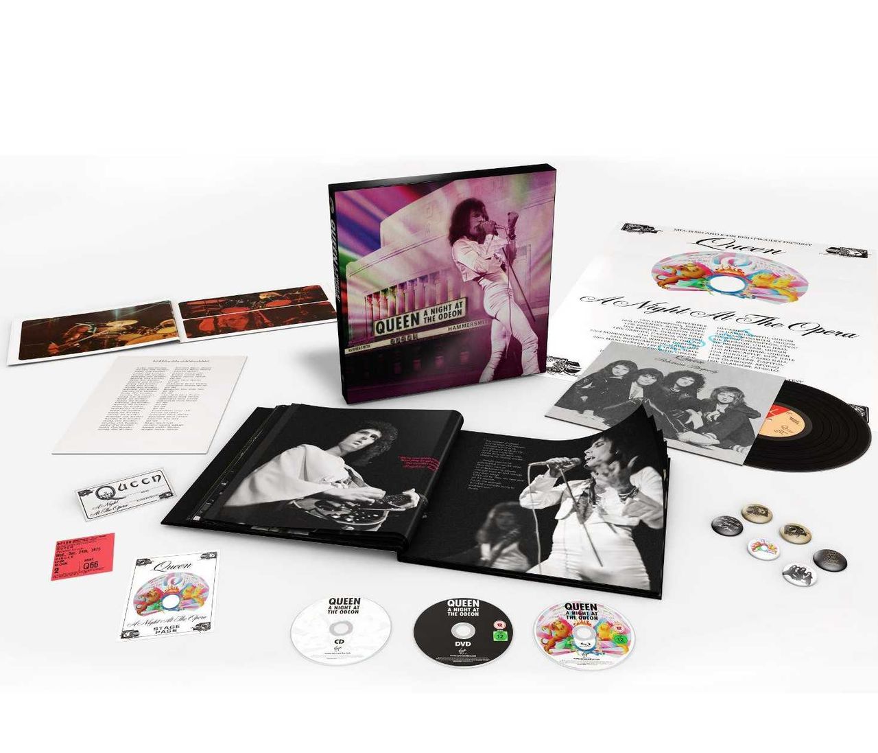 Queen A Night At The Odeon UK Box set