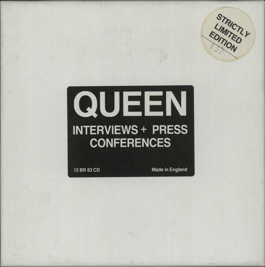 Queen Interviews & Press Conferences UK Box set