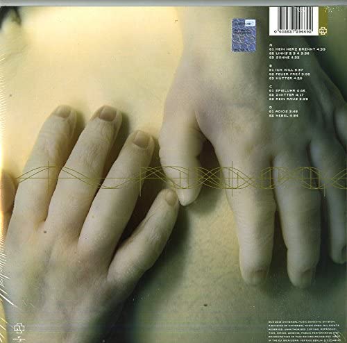 Rammstein ‎– Mutter - 2 x 180 GRAM VINYL LP SET