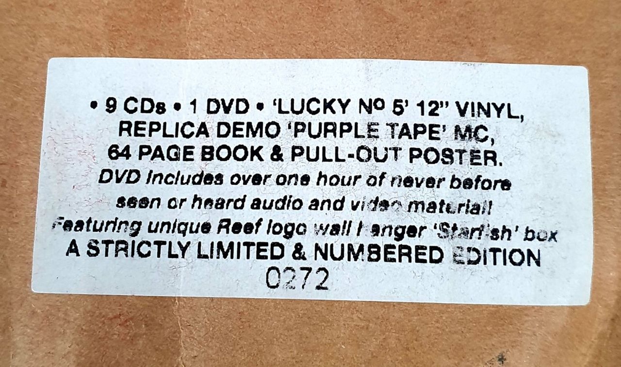 Reef 93/03 - Sealed UK Box set