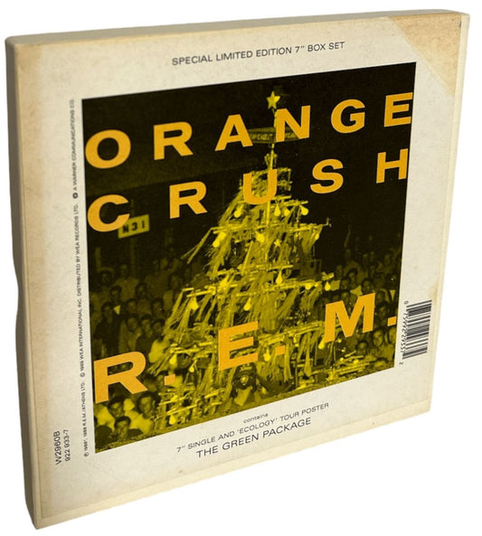 REM Orange Crush - Box + Poster UK 7" box set