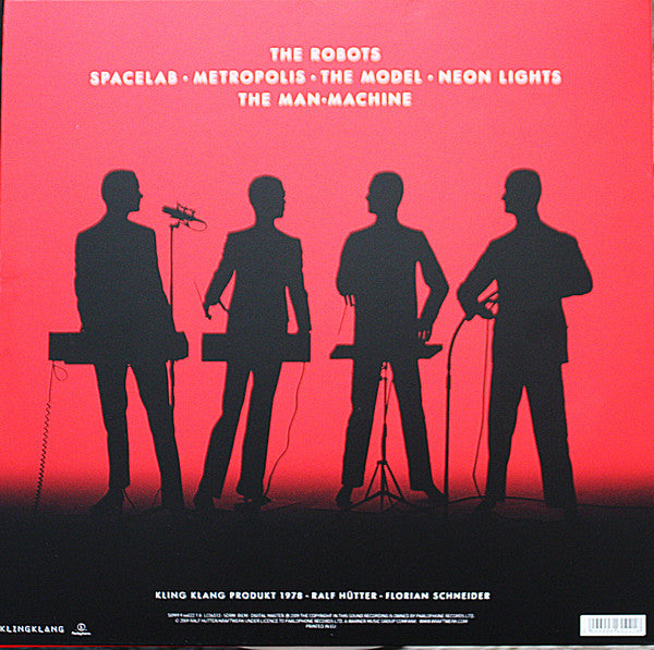 Kraftwerk - Man Machine Red Vinyl LP