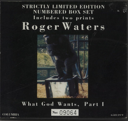 Roger Waters What God Wants + Prints UK Box set