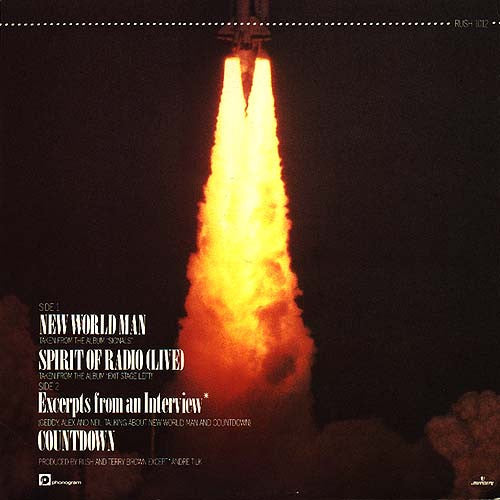 Rush ‎– Countdown - VINYL 12"