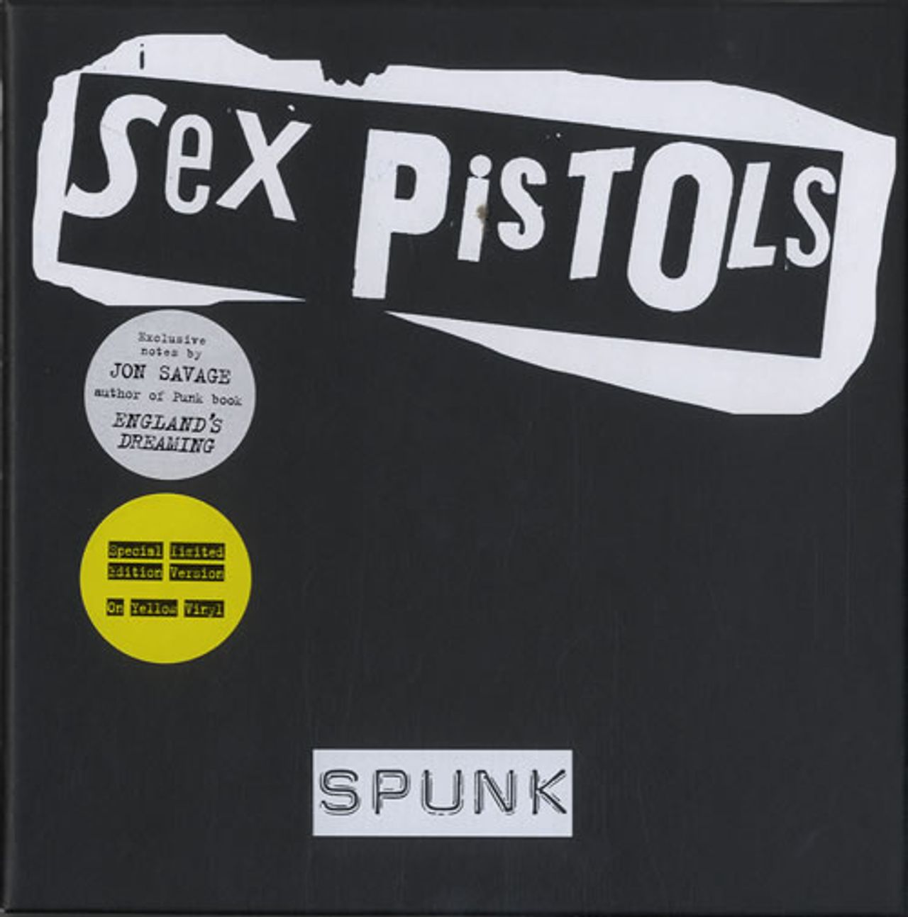 Sex Pistols Spunk: 7" Singles Collection - Yellow Vinyl UK Box set