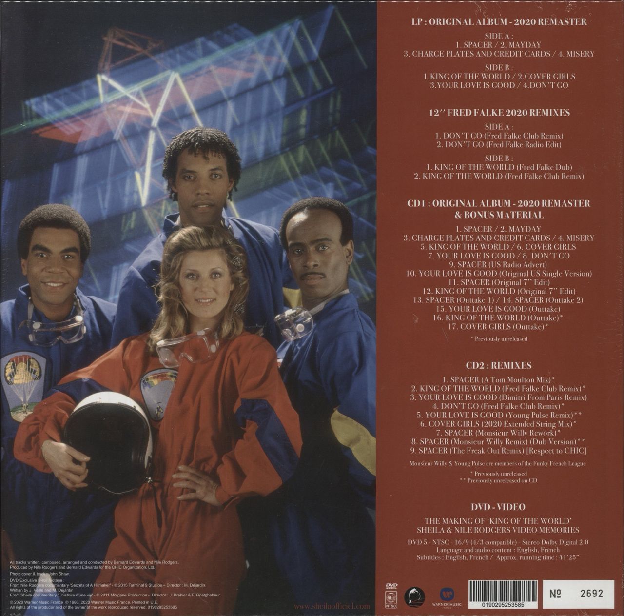 Sheila & B Devotion King Of The World - 40th Anniversary Ultimate Edition UK Box set