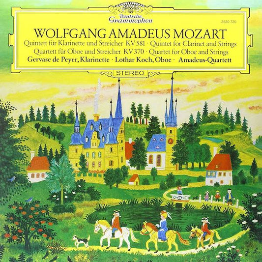 Wolfgang Amadeus Mozart | Clarinet Quintet / Oboe Quartet (w/ Amadeus Quartet) | Album