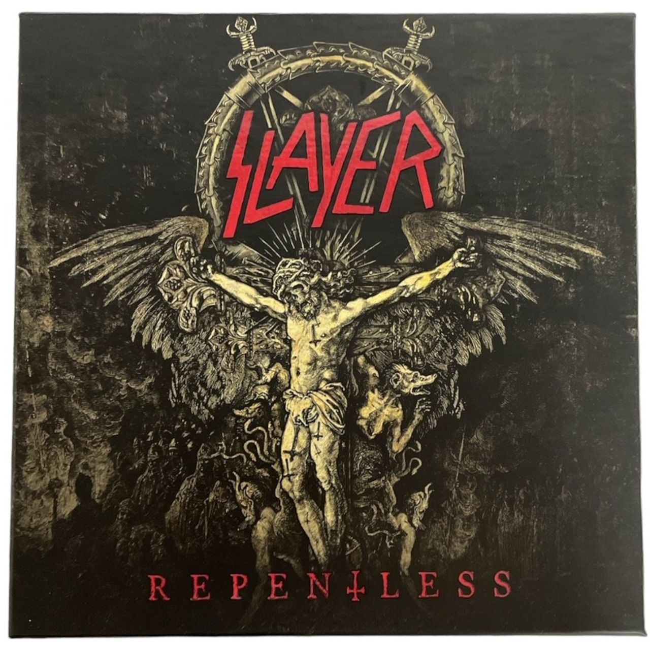 Slayer Repentless - 6 x 6½ Vinyl Box UK 7" box set