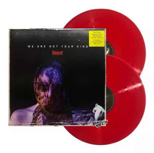 Slipknot ‎– We Are Not Your Kind - 2 x RED COLOURED VINYL LP SET