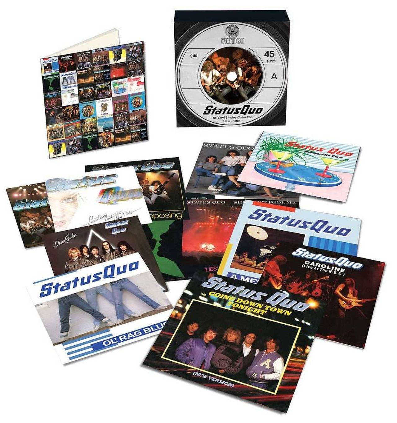 Status Quo The Vinyl Singles Collection 1980-1984 UK 7" box set