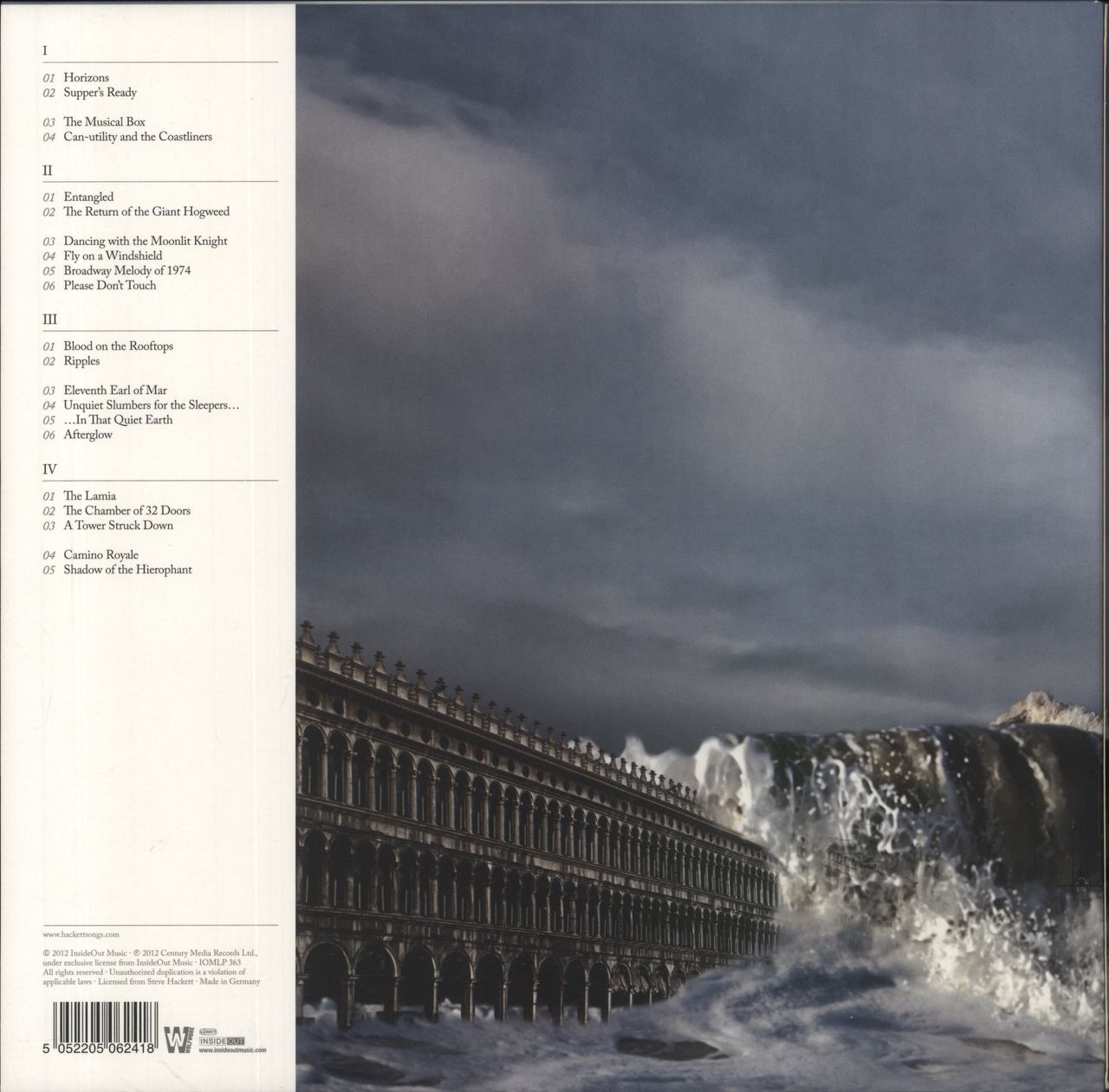 Steve Hackett Genesis Revisited II German Box set