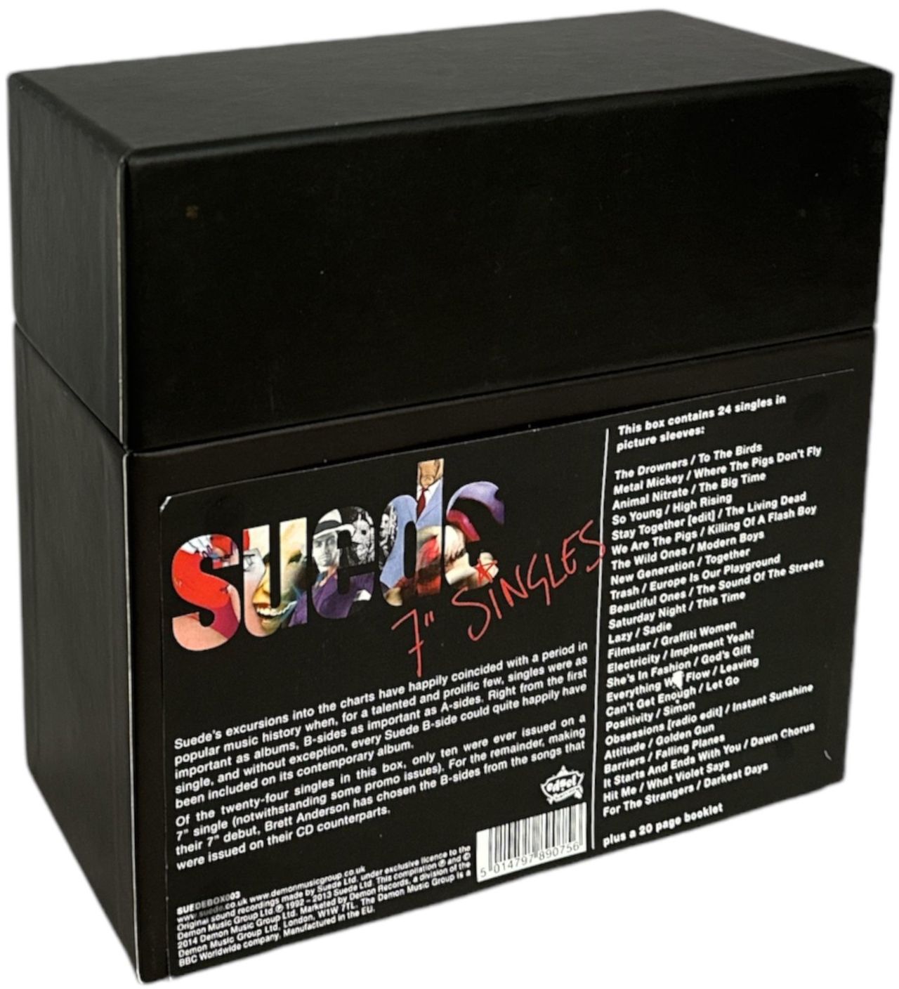 Suede 7" Singles - EX UK 7" box set