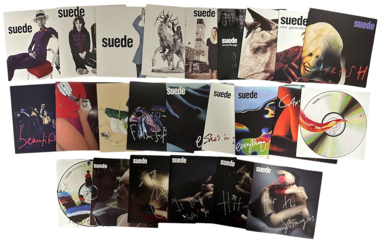 Suede 7" Singles - EX UK 7" box set