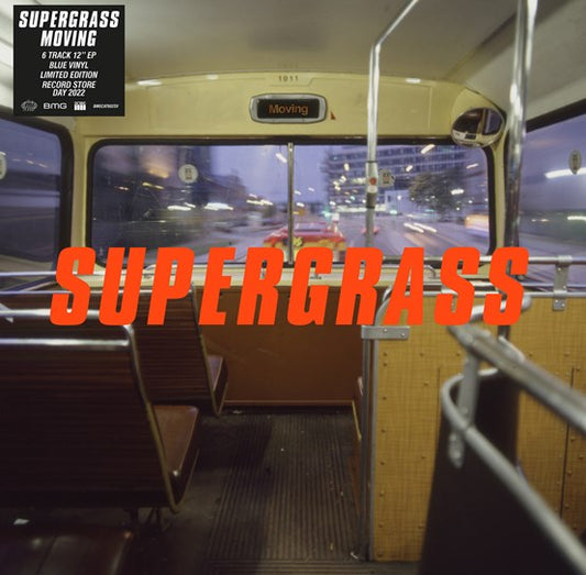 Supergrass - Moving Blue Vinyl EP 12"