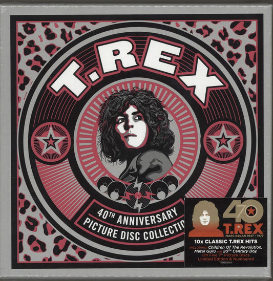 T-Rex / Tyrannosaurus Rex 40th Anniversary Picture Disc Collection - Sealed UK 7" box set