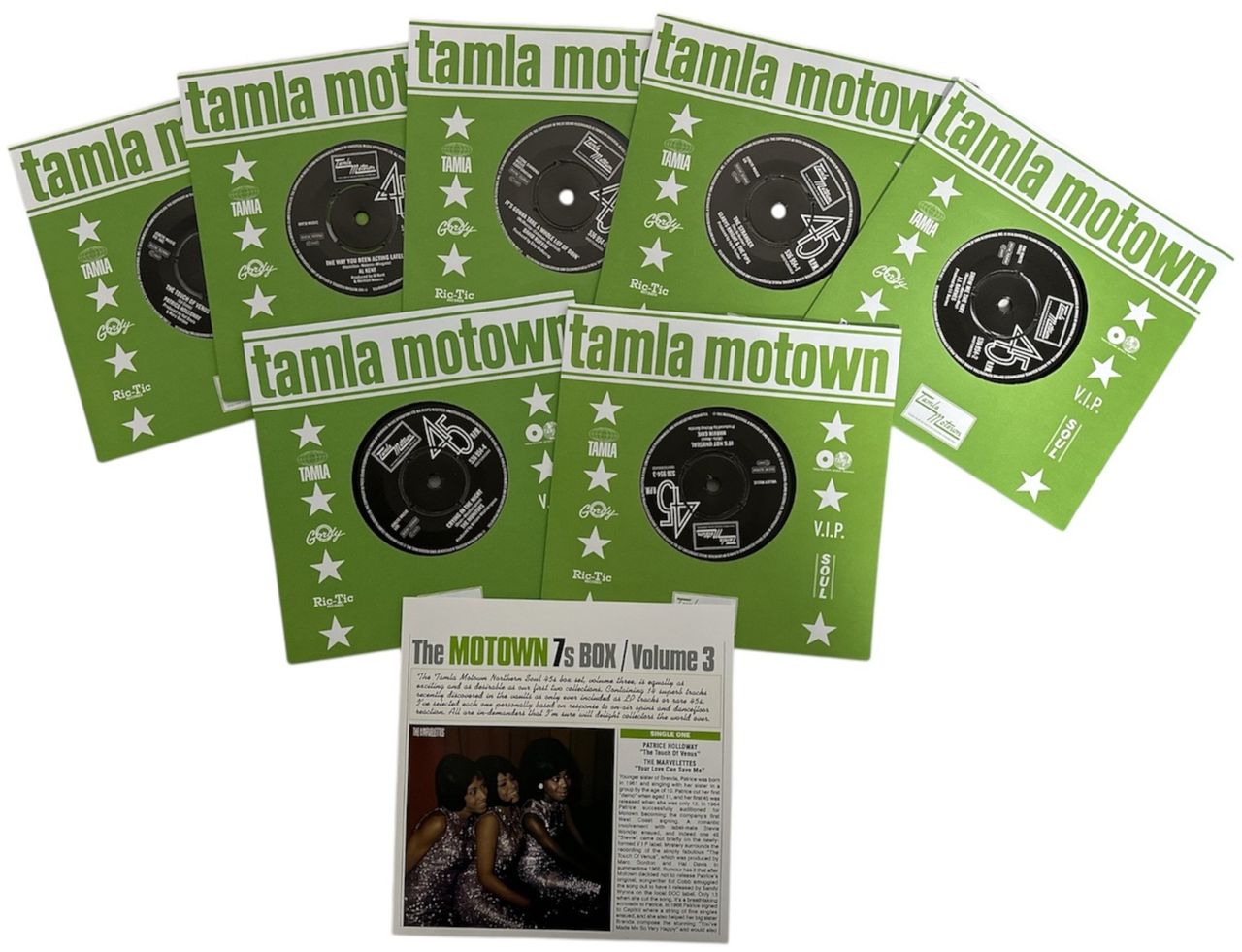 Tamla Motown The Motown 7s Box - Rare And Unreleased Vinyl: Volume 3 - Numbered UK 7" box set