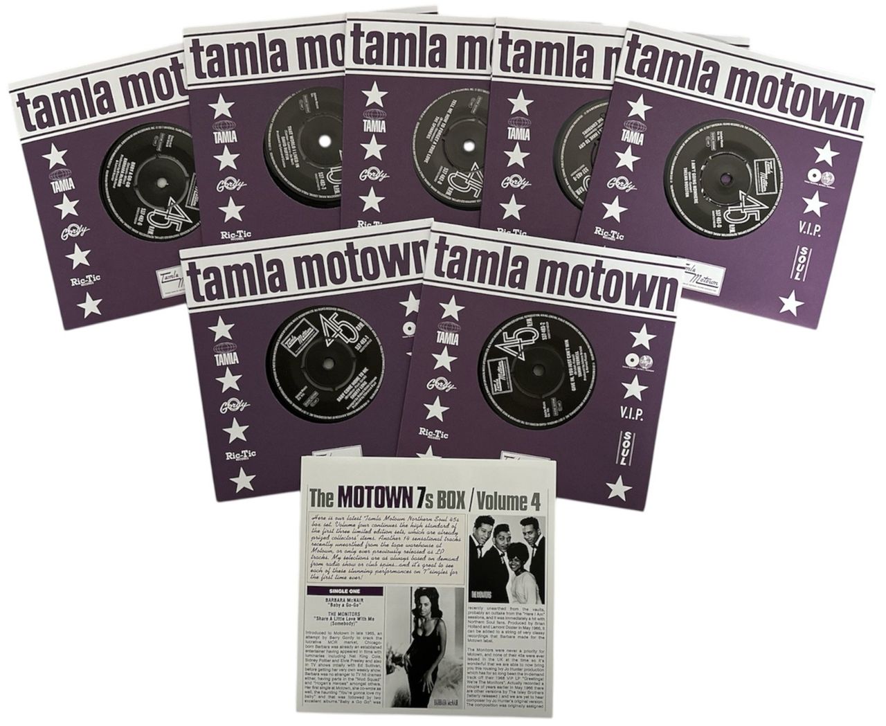 Tamla Motown The Motown 7s Box - Rare And Unreleased Vinyl: Volume 4 - Numbered UK 7" box set