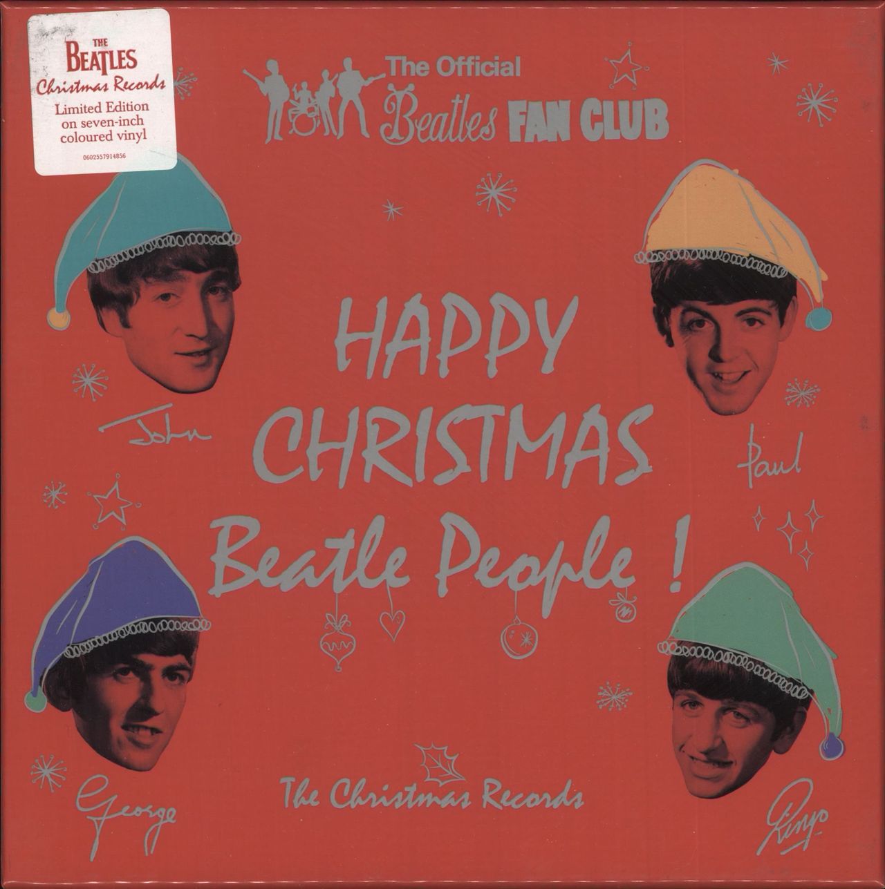The Beatles Happy Christmas Beatle People! - Sealed UK 7" box set