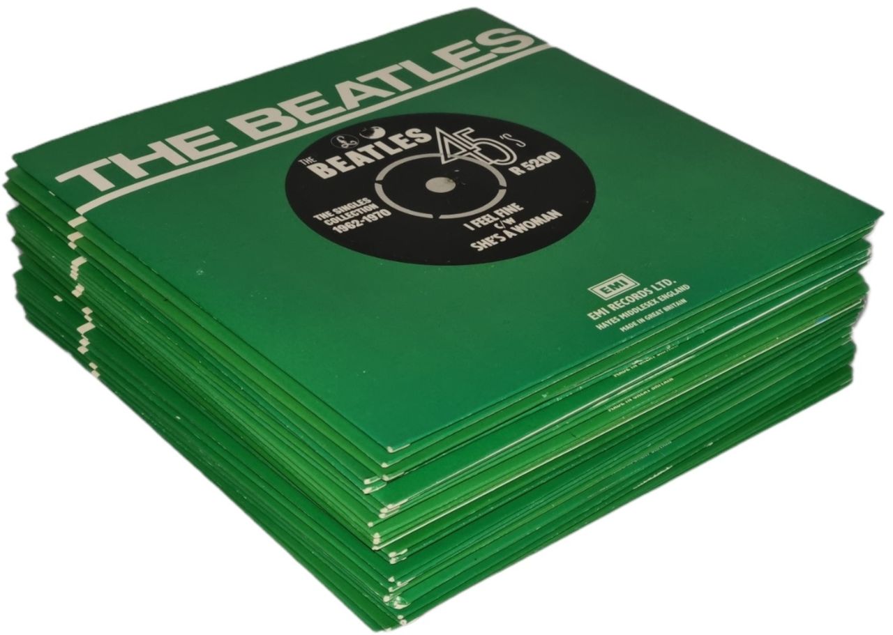 The Beatles The Beatles Collection + Insert UK 7" box set
