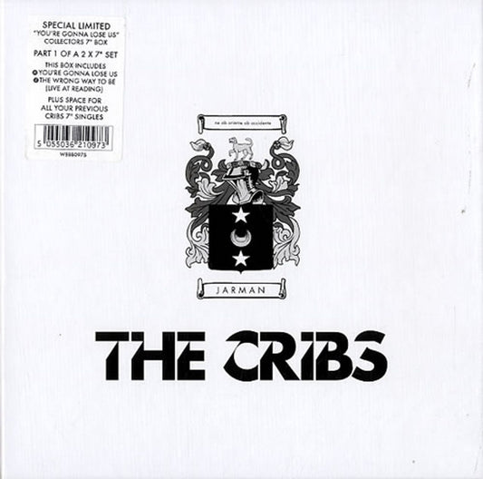The Cribs You're Gonna Lose Us + Box - 4 x 7" Singles UK 7" box set